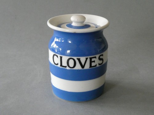 Green cornishware cloves - green,