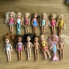 Barbie Chelsea Doll Bundle Sister Lot x 14  Club Chelsea
