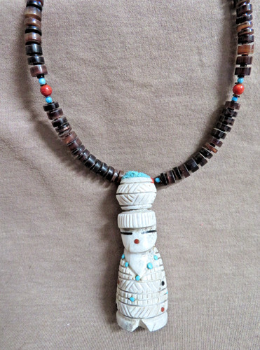 Zuni hand made - made, carved