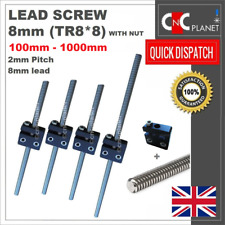8mm Leadscrew TR8*8 Stainless