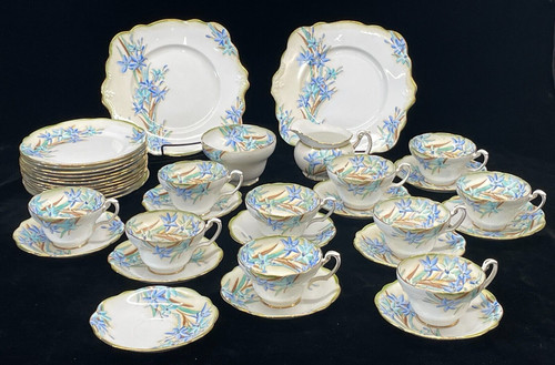 Brain foley tea set - brain,