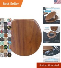 Elegant Mahogany Soft Close