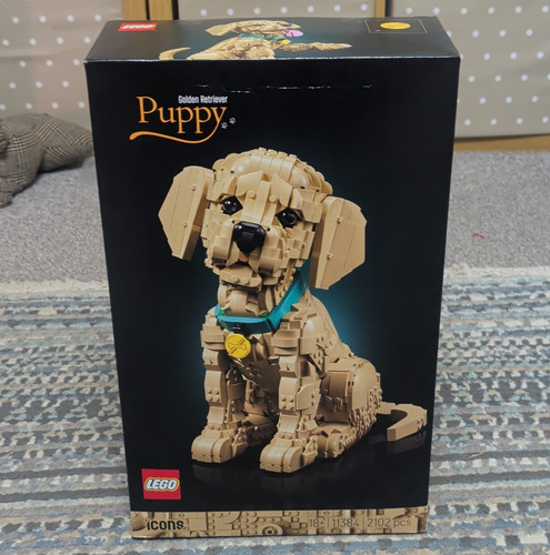 Lego icons golden retriever - icons,