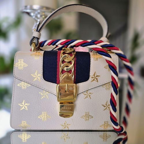 Gucci bee star bag gold - gucci,