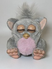 2005 Furby Baby Grey Sleepy