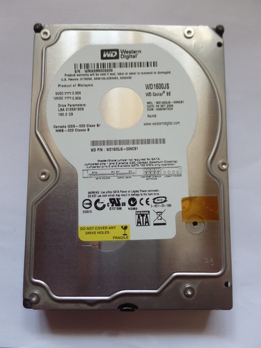 Western digital caviar 160gb - digital,