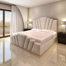 Luxury beige velvet - beige,