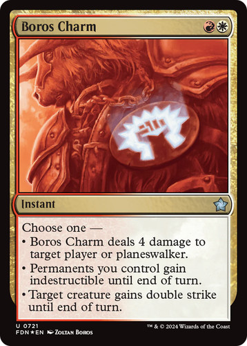 Boros charm mtg - (foil),
