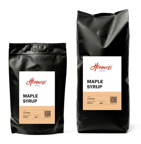 Maple syrup flavoured coffee - maple,