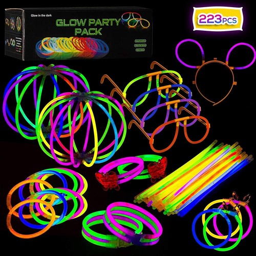 223pcs glow sticks - 223pcs,