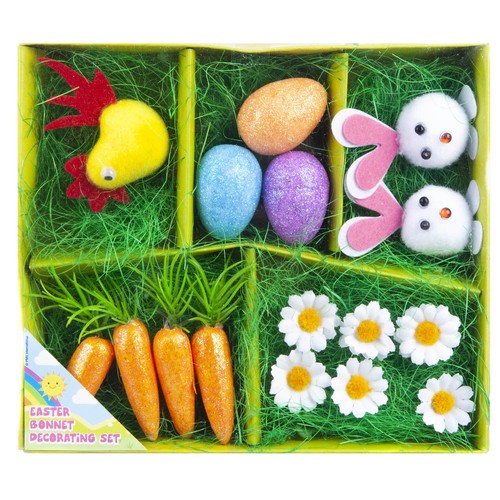 Easter bonnet decorating - easter,