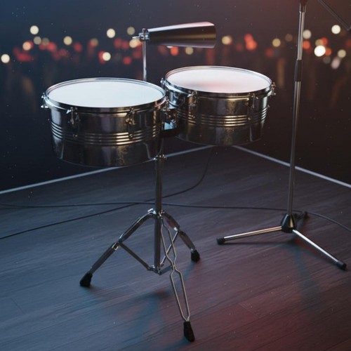 Latin timbales electroplated - timbales,