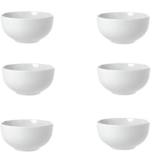Large white melamine bowls - melamine,