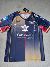 LLANELLI SCARLETS RUGBY SHIRT
