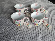 Set Of 4 Next Porcelain Mugs