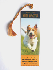 Bookmark Jack Russell Terrier Dog in Sports Puppy Labrador Alaskan Huskies Gift