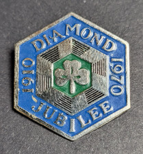 Girl Guides Diamond Jubilee Lapel Pin Badge