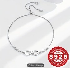 925 Sterling Silver Infinity