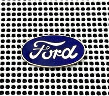 Ford Enamel Pin Badge Blue/Gold 50x26mm~ Numbered 2615(ref Ia)