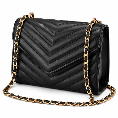 Womens quilted cross - cross, bag
