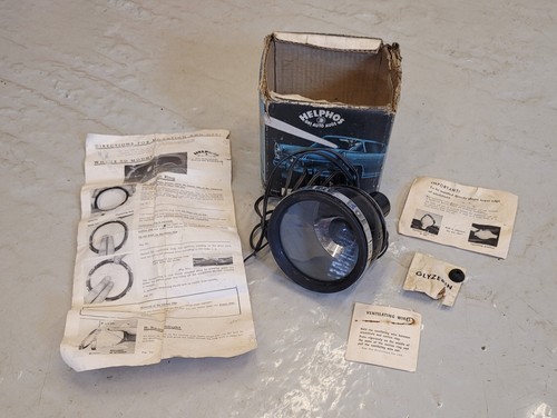 Vintage black helphos 12v - vintage,