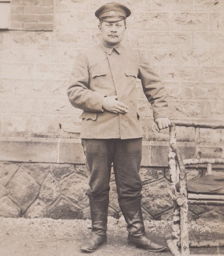 Ww1 russian soldier - soldier, rppc
