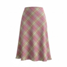 Boden Skirt Pink Tartan Plaid