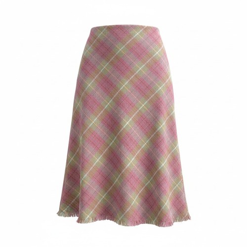 Boden skirt pink tartan plaid - boden,