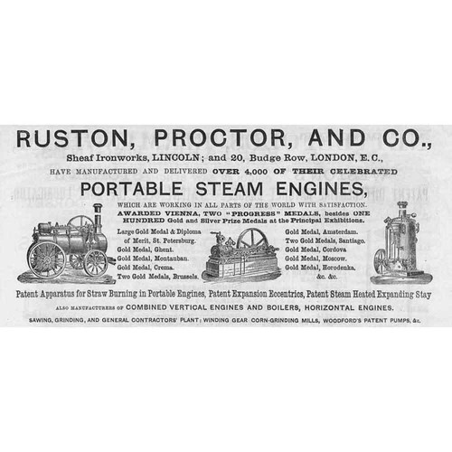 Ruston proctor co portable - &,