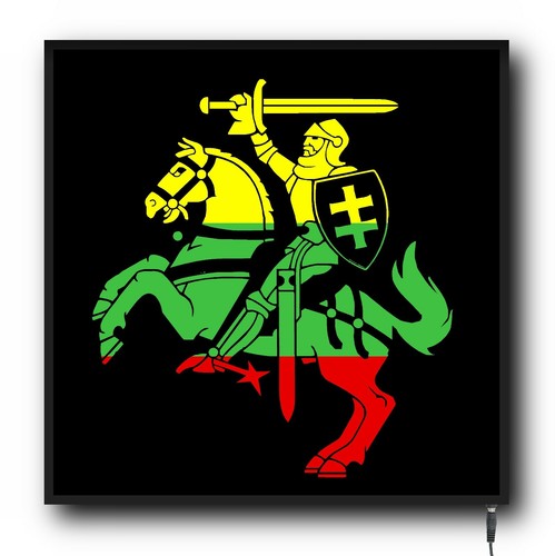 Lithuania coat arms flag - coat,