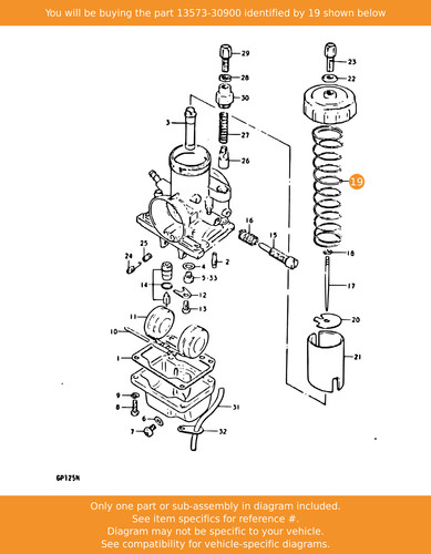 Suzuki spring 13573 30900 oem - spring,, 13573-30900