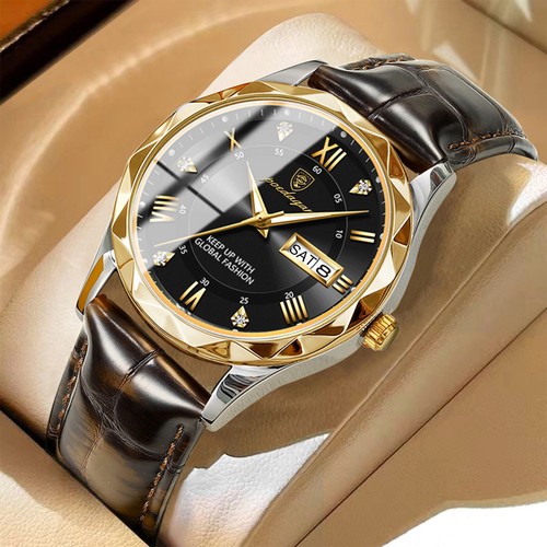Mens quartz watch luminous - mens,