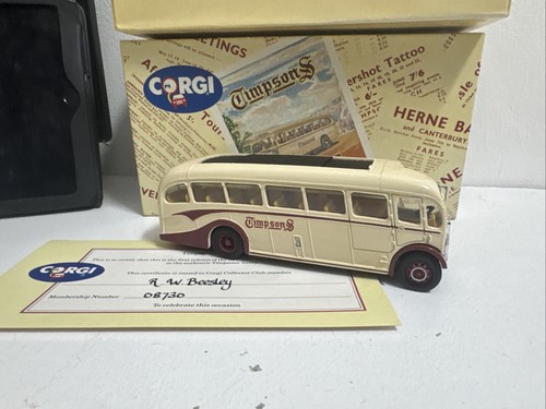 Corgi timpson aec regal - timpson, coach