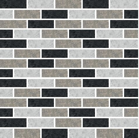 Pack subway grey black - 10,