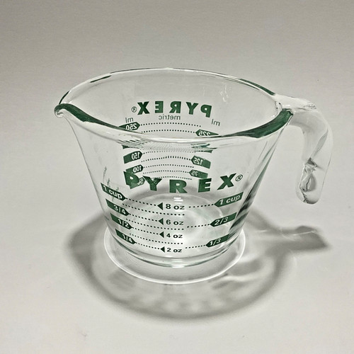 Vintage pyrex glass measuring - vintage,