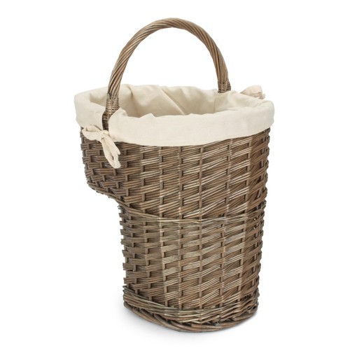 Stair basket antique wash - stair,