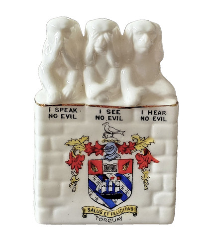 Antique arcadian crested china - antique,