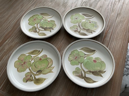 Denby troubadour side - 4, plates