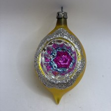 Vintage Mercury Glass Indent