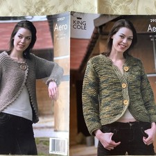 King Cole Aero knitting