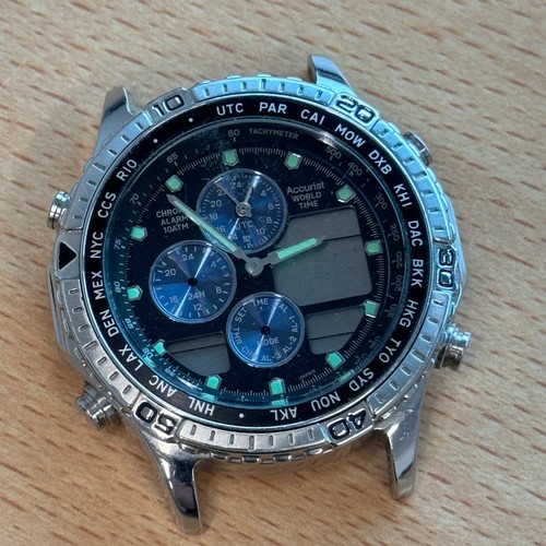 Accurist world time - world,