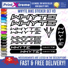 WHYTE BIKE Decal Stickers