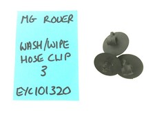 Rover 200 400 25 45 MG ZR ZS Washer pipe Fir tree clip Pack of 3  EYC101320