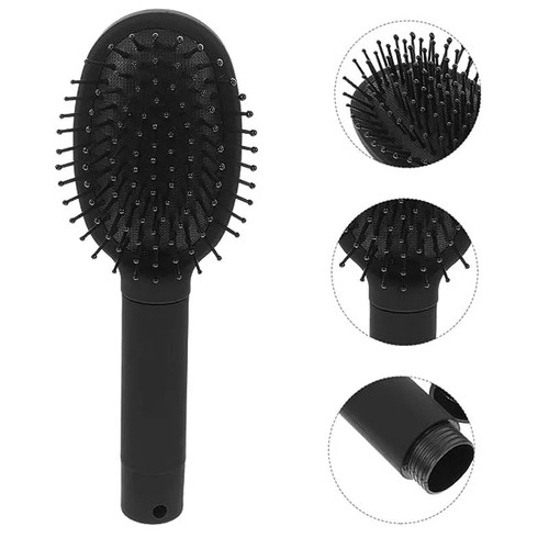 Hair brush hidden storage - brush,