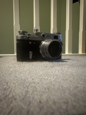 Vintage FED 3 Soviet 35mm Rangefinder Film Camera With 52mm F/2.8 Lens - Tested