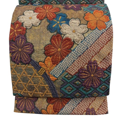 Japanese kimono fukuro obi - japanese,