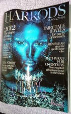 HARRODS mini MAGAZINE DECEMBER JANUARY 2011 MAGAZINE {not flat}