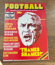 Vintage Football Magazine - 1974 | Classic Soccer Monthly | Retro Collectible.