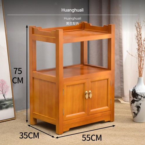 Wooden tea cabinet - wooden, with
