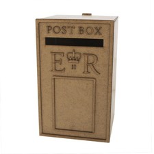 Wedding Mail Card Box - Royal